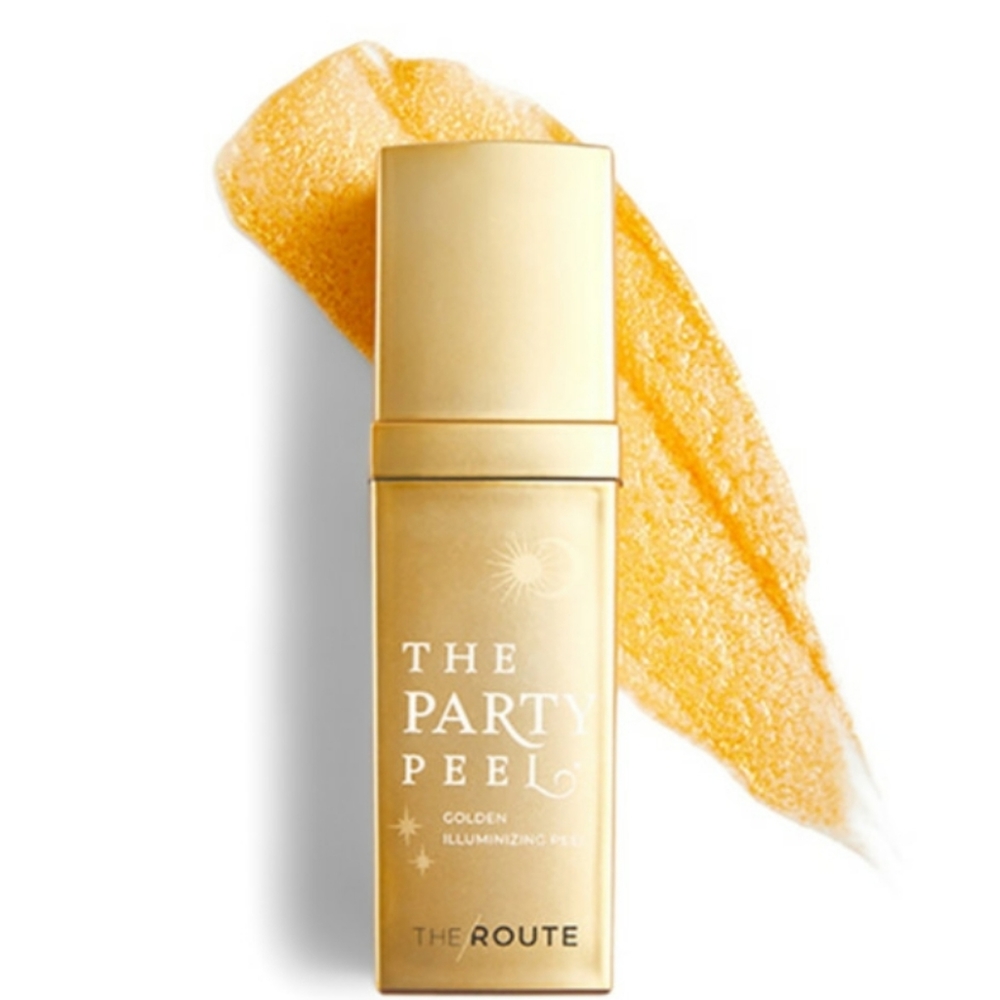 CLOSET CLEAROUT SALE! THE ROUTE THE PARTY PEEL GOLDEN ILLUMINIZING PEEL.